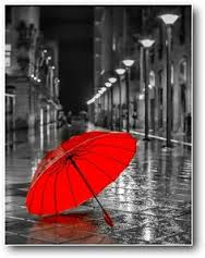 red umbrella
