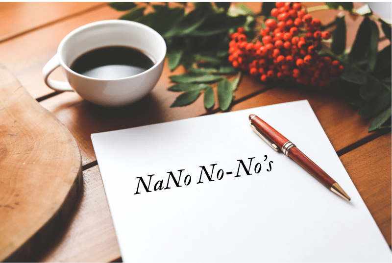 NaNo No-No's