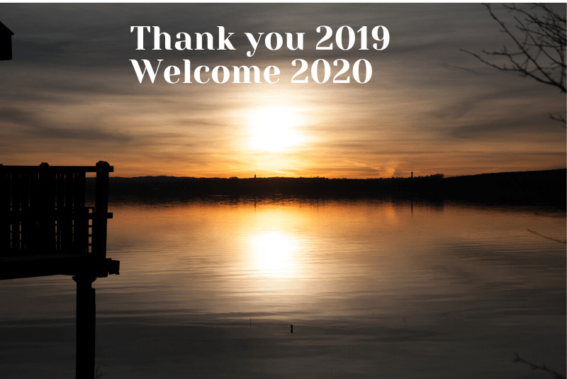 Thank you 2019 Hello 2020